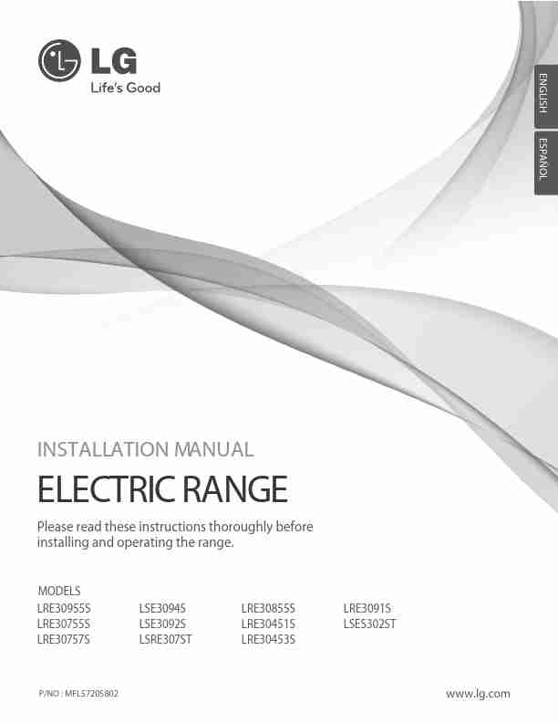 LG Electronics Range LRE30453S-page_pdf
